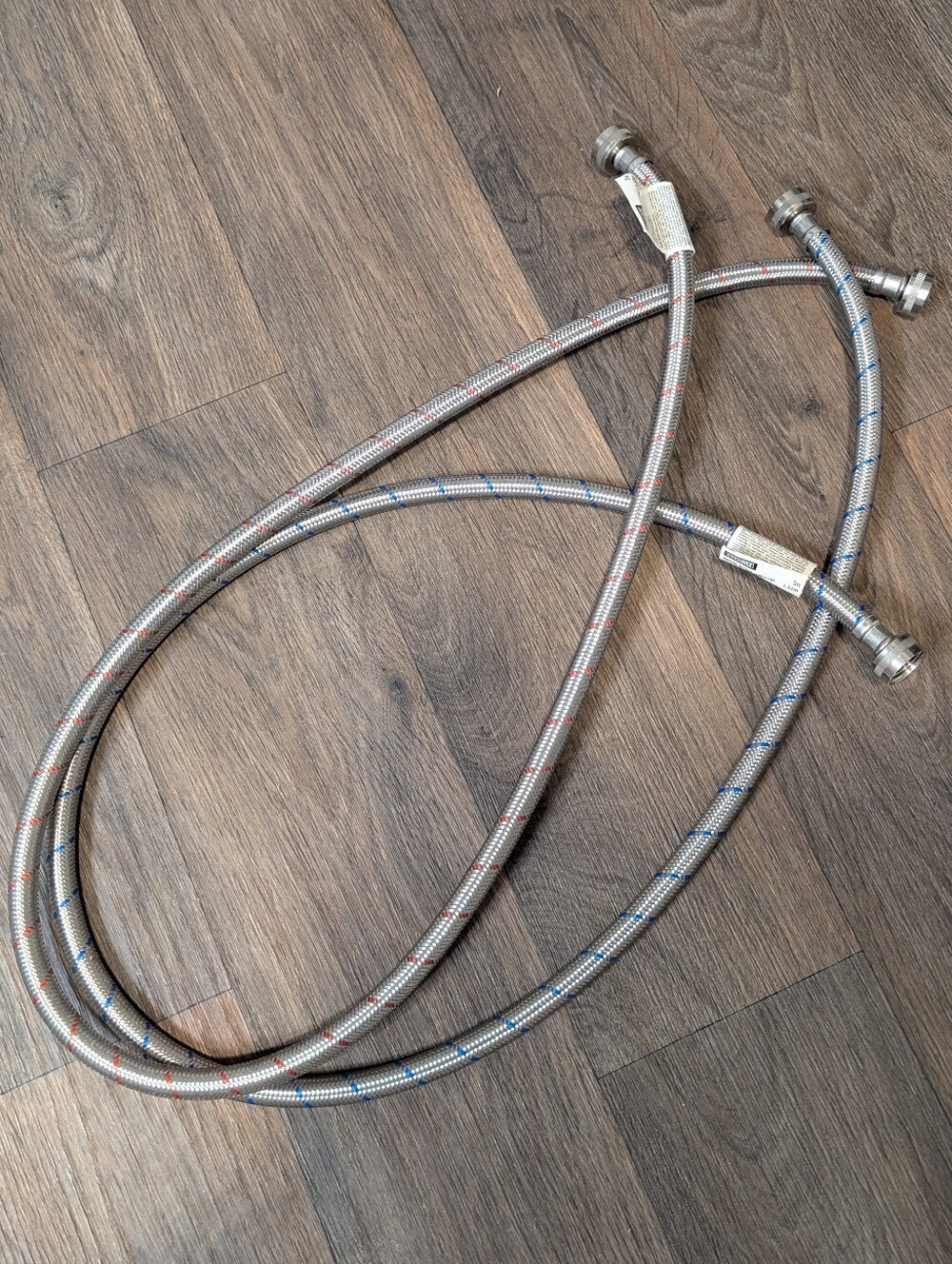 Everbilt Washing Machine Hook Up Hoses 60 inch Braided Stainless Steel